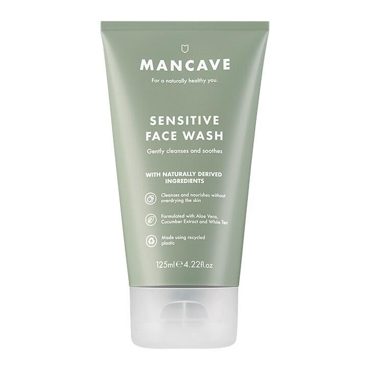Mancave Sensitive Face Wash 125ml - BeesActive Australia