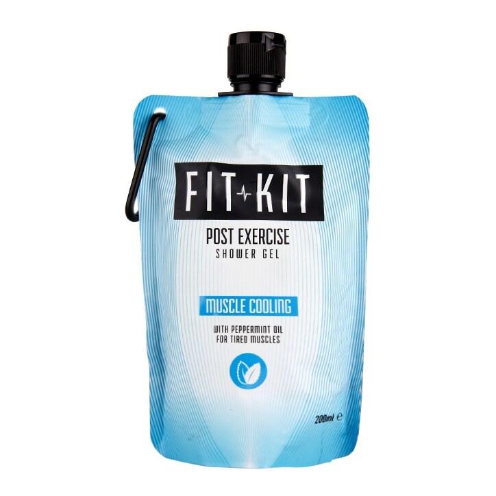 Fit Kit Shower Gel Pouch Muscle Cooling 200ml - BeesActive Australia