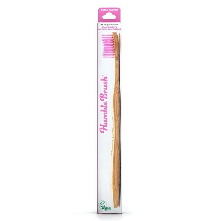 Humble Toothbrush Adult Purple Medium - BeesActive Australia