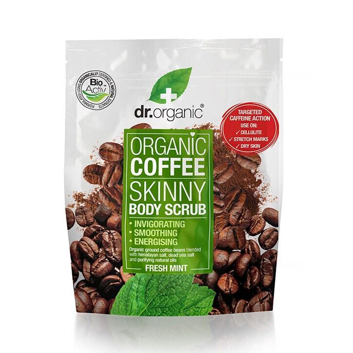 Dr Organic Coffee Mint Body Scrub 200ml - BeesActive Australia