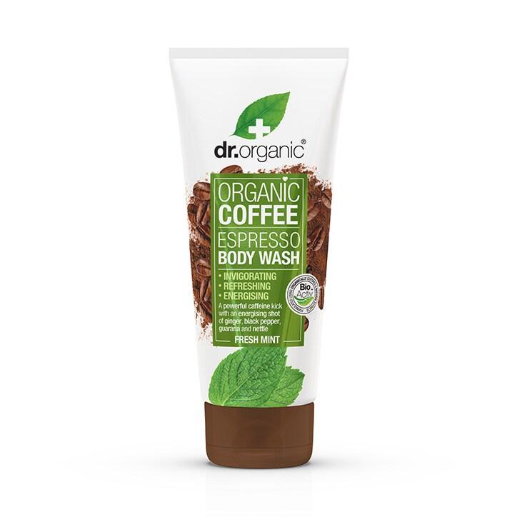 Dr Organic Coffee Mint Body Wash 200ml - BeesActive Australia