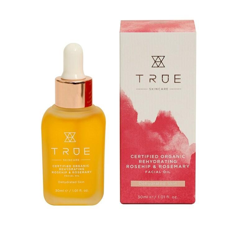True Skincare Organic Rehydrating Rosehip & Rosemary Facial Oil 30ml - BeesActive Australia