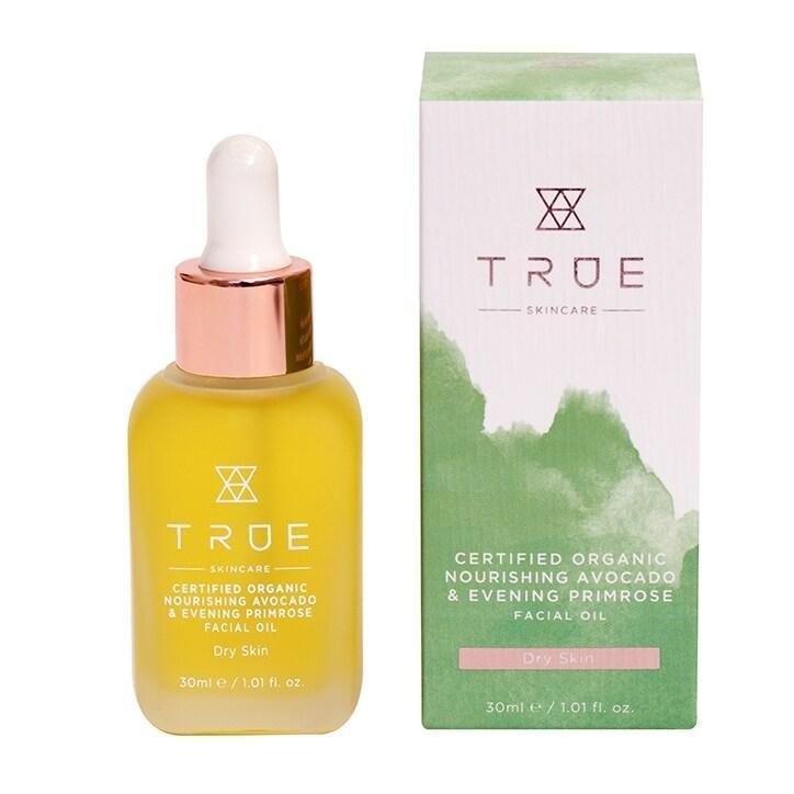 True Skincare Organic Nourishing Avocado & Evening Primrose Facial Oil 30ml - BeesActive Australia
