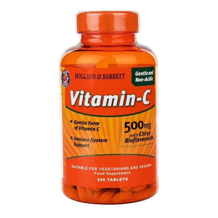 Holland & Barrett Gentle Non-Acidic Vitamin C 240 Tablets - BeesActive Australia
