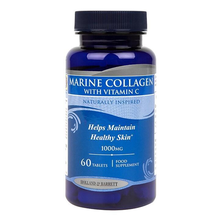 Holland & Barrett Marine Collagen with Vitamin C 60 Tablets - BeesActive Australia