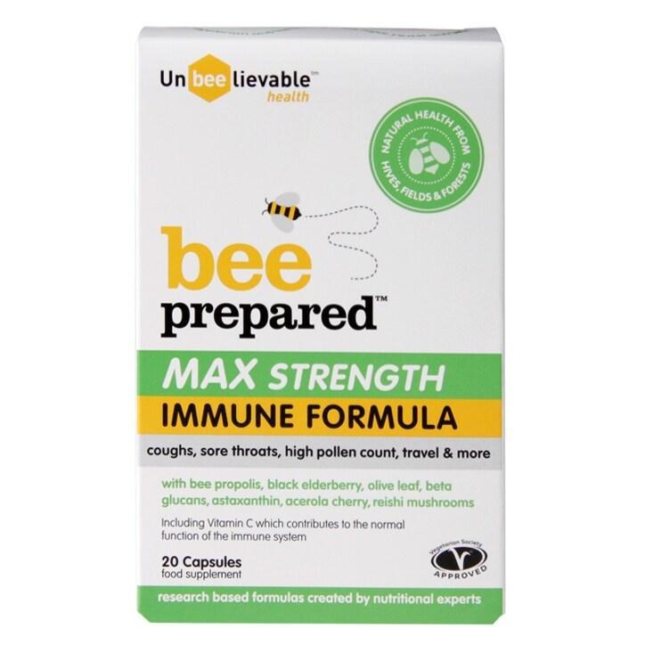 Unbeelievable Health Bee Prepared Max Strength 20 Capsules - BeesActive Australia