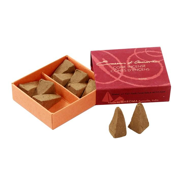 Maroma Rose Incense Cones - BeesActive Australia