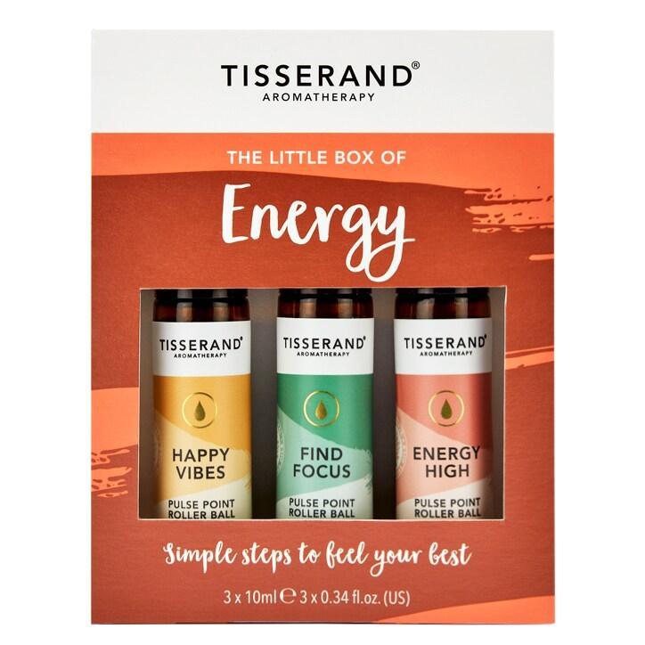 Tisserand Little Box Of Energy Rollerball Kit 3x10ml - BeesActive Australia