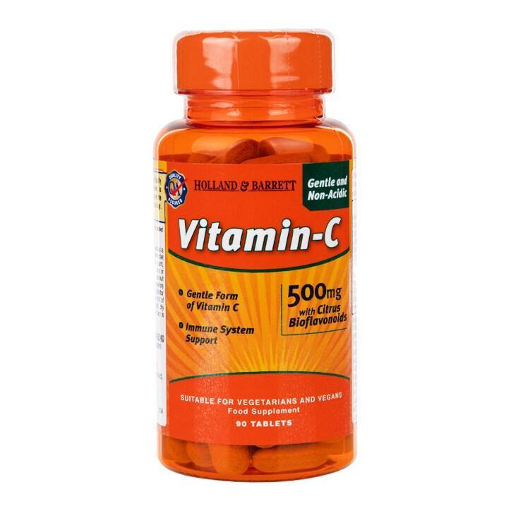 Holland & Barrett Gentle Non-Acidic Vitamin C 90 Tablets - BeesActive Australia