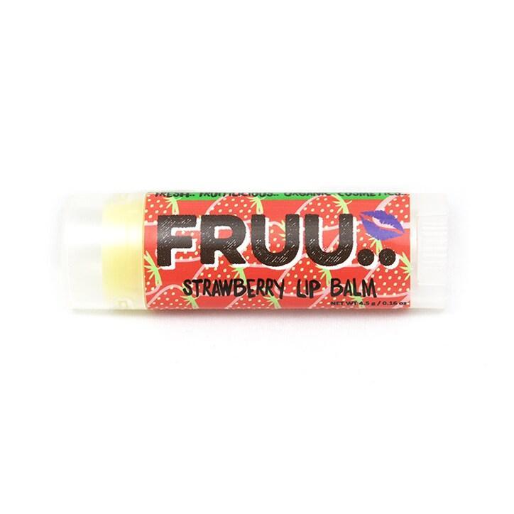Fruu Strawberry Lip balm 4.5g - BeesActive Australia