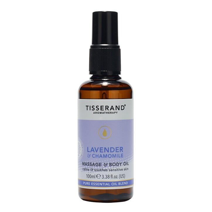 Tisserand Lavender & Chamomile Massage & Body Oil 100ml - BeesActive Australia