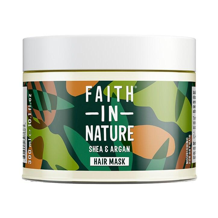 Faith in Nature Shea & Argan Hair Mask 300ml - BeesActive Australia