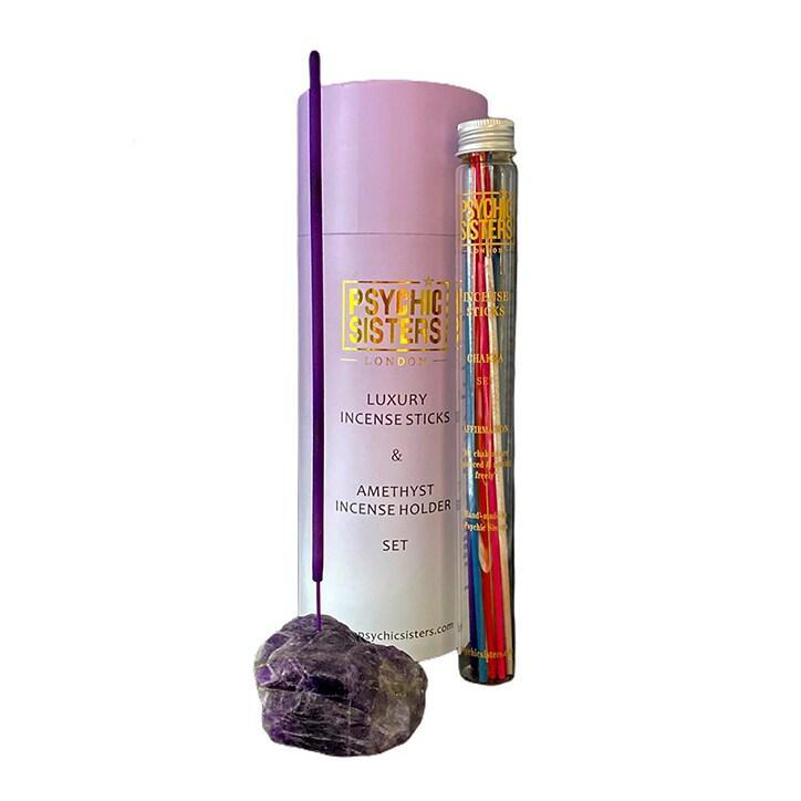 Psychic Sisters Amethyst Incense Gift Set - BeesActive Australia