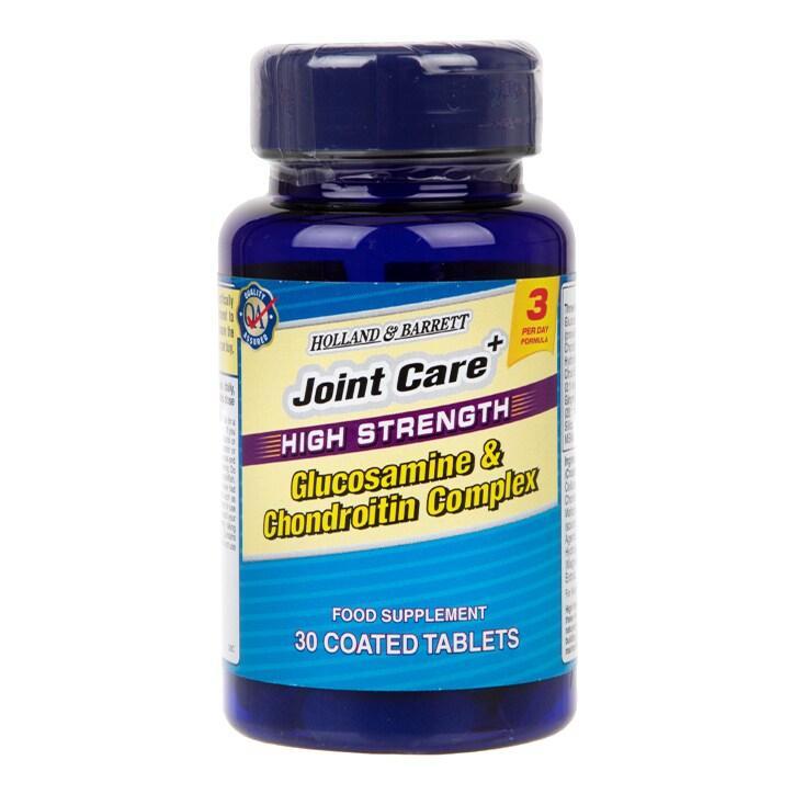 Holland & Barrett High Strength Glucosamine & Chondroitin Complex 30 Tablets - BeesActive Australia