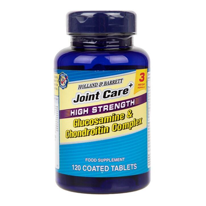 Holland & Barrett High Strength Glucosamine & Chondroitin Complex 120 Tablets - BeesActive Australia
