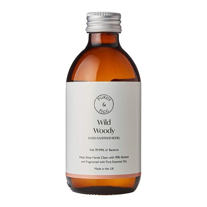 Purdy & Figg Wild Woody Hand Sanitiser Refill 250ml - BeesActive Australia