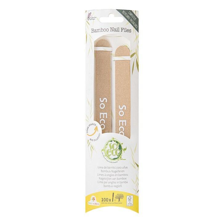 So Eco 2 Bamboo Nail Files - BeesActive Australia
