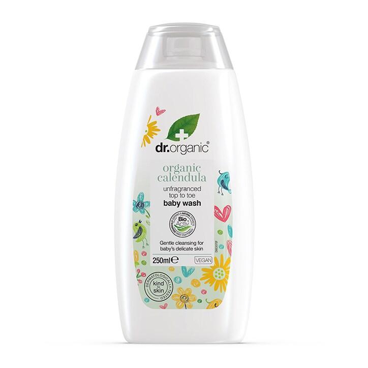 Dr Organic Baby Calendula Top to Toe Baby Wash - BeesActive Australia