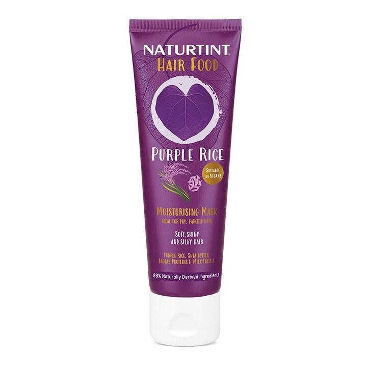 Naturtint Hair Food Purple Rice Moisturising Mask 150ml - BeesActive Australia
