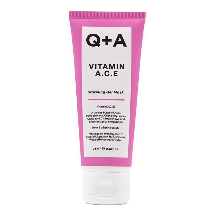 Q+A Vitamin A.C.E Warming Gel Mask 75ml - BeesActive Australia