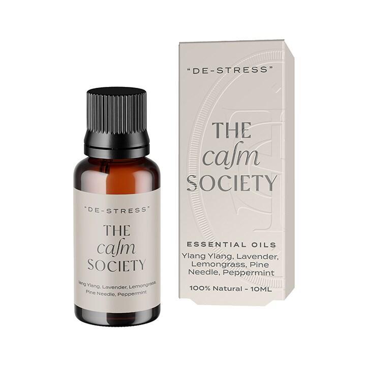 The Calm Society Destress Essential Oil 10ml - BeesActive Australia