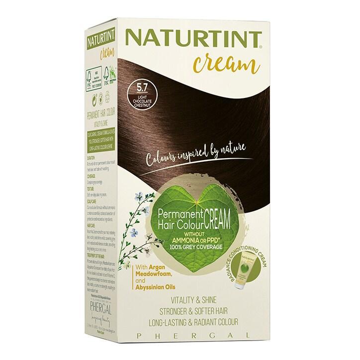 Naturtint Cream 5.7 Light Chocolate Chestnut 155ml - BeesActive Australia