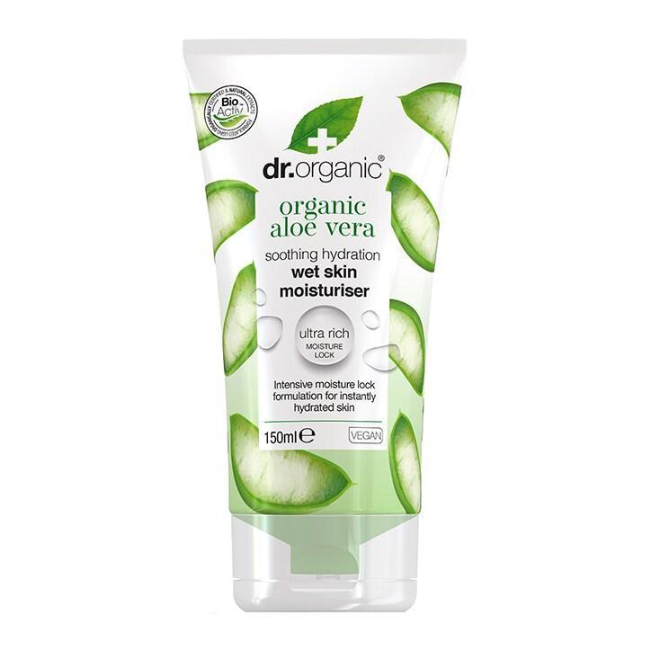 Dr Organic Aloe Vera Wet Skin Lotion 150ml - BeesActive Australia