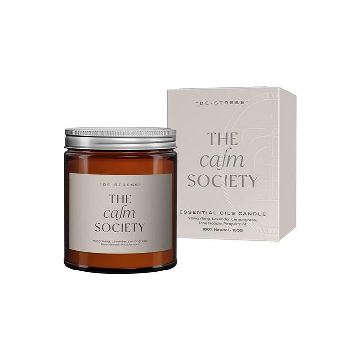 The Calm Society Destress Candle 200g - BeesActive Australia