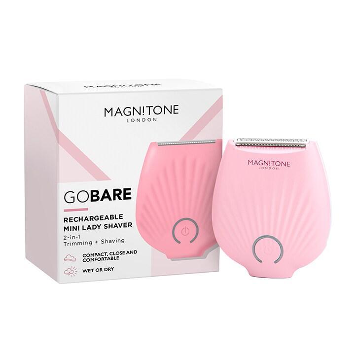 Magnitone Go Bare Mini Rechargeable Lady Shaver - Pink - BeesActive Australia
