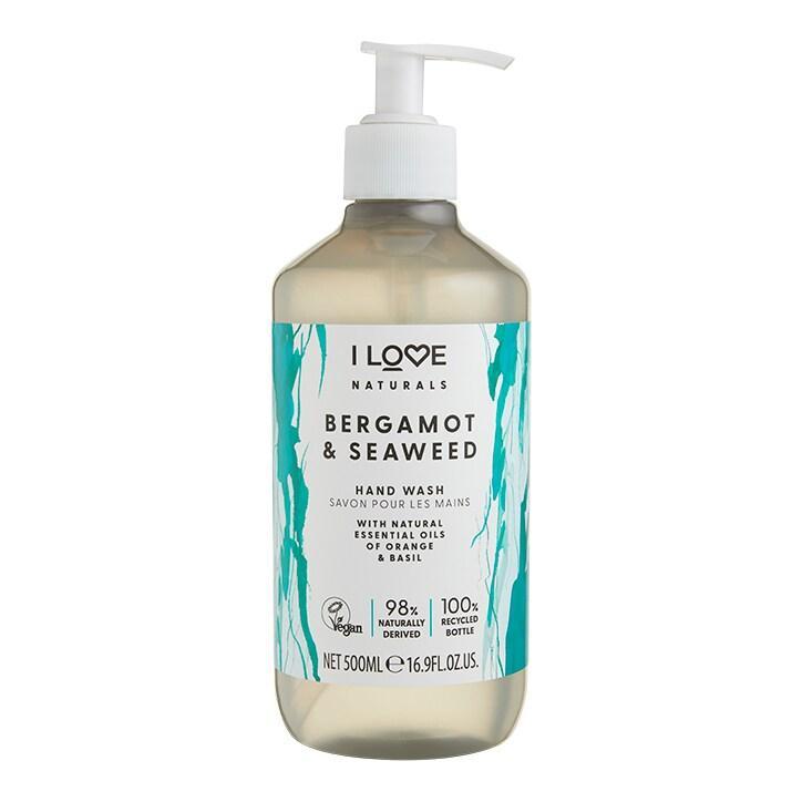 I Love Naturals Bergamot & Seaweed Hand Wash 500ml - BeesActive Australia