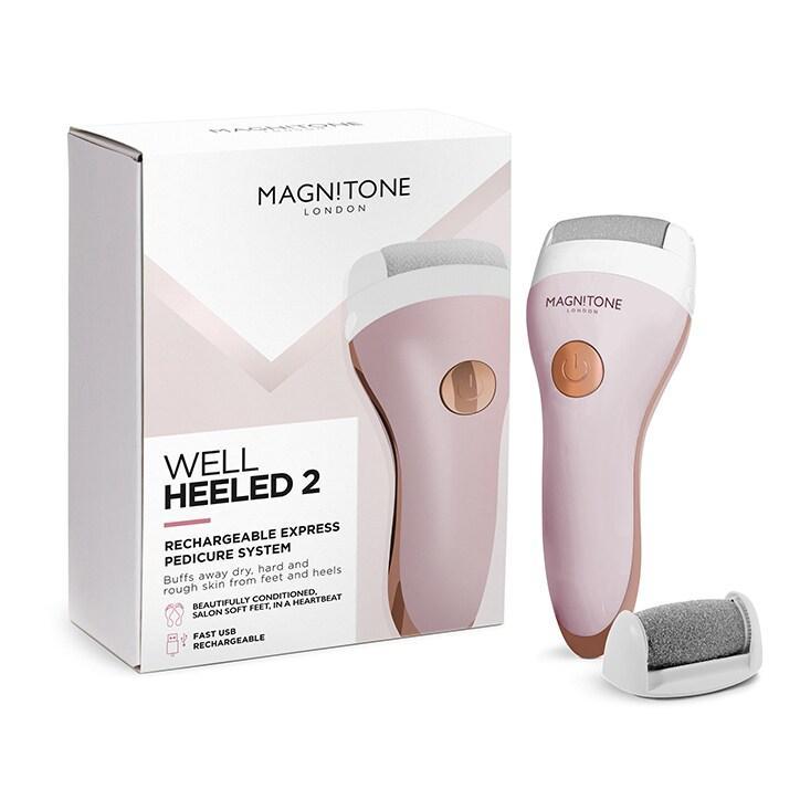Magnitone Well Heeled 2 Rechargeable Express Pedicure System - Pink - BeesActive Australia
