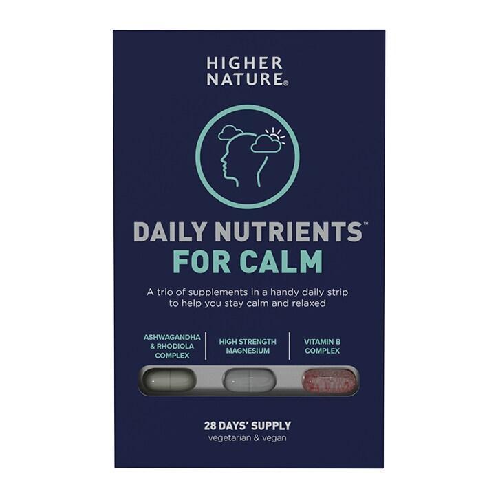 Higher Nature Daily Nutrients for Calm 84 Capsules - BeesActive Australia