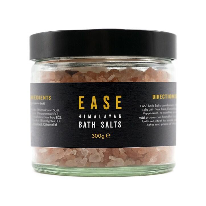 Grass & Co. EASE Himalayan Bath Salts with Tea Tree, Eucalyptus and Peppermint 300g - BeesActive Australia
