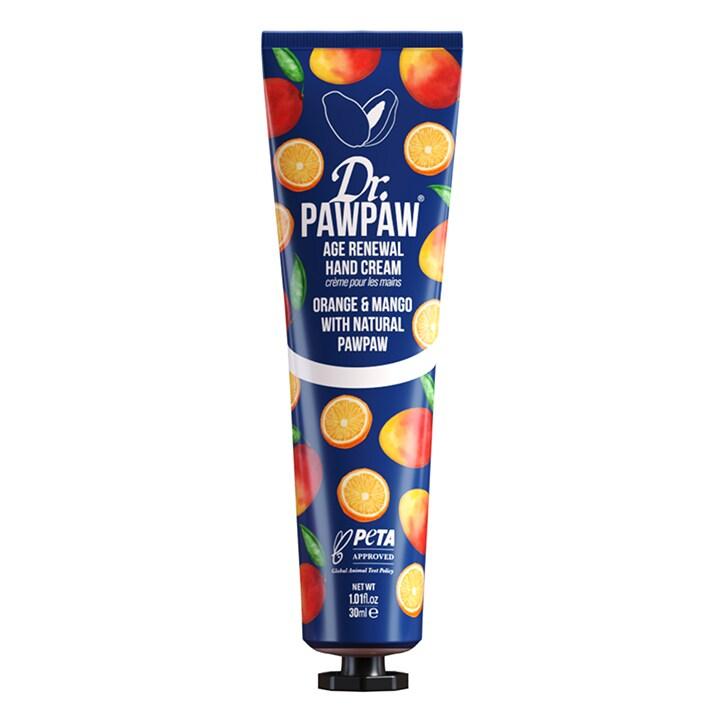 Dr. PawPaw Age Renewal Orange & Mango Hand Cream 30ml - BeesActive Australia