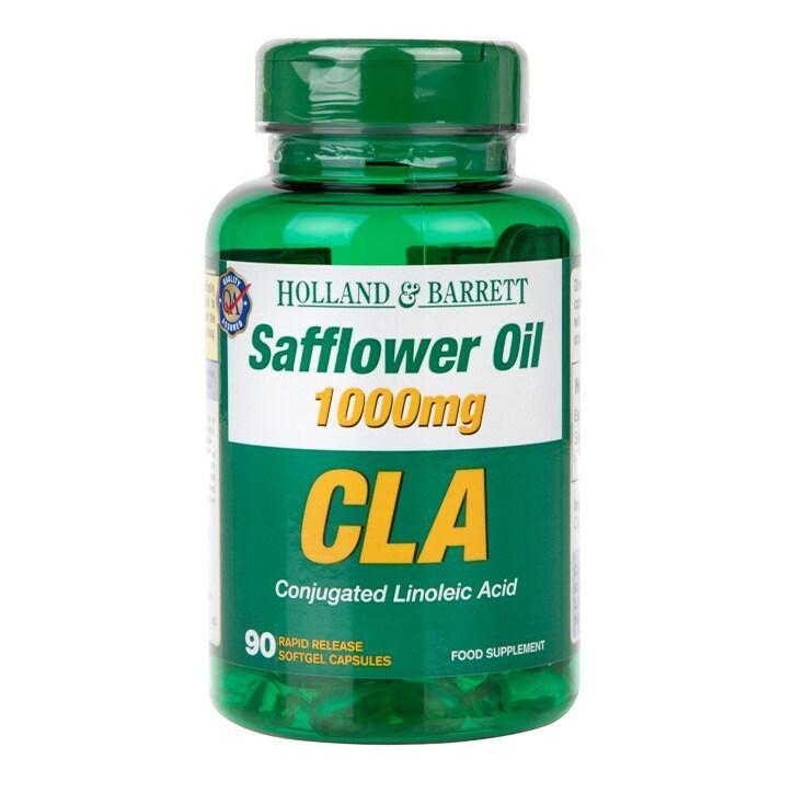 Holland & Barrett Safflower Oil 1000mg CLA 90 Capsules - BeesActive Australia