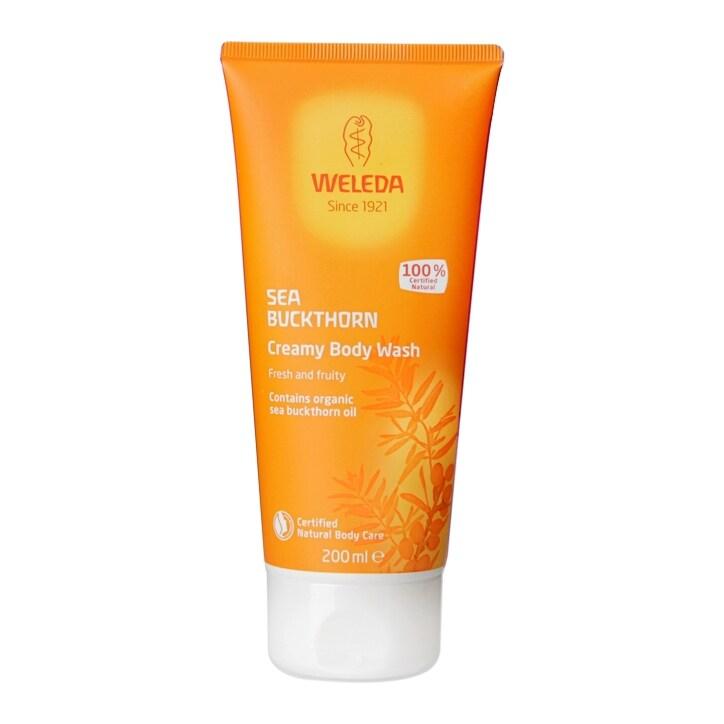 Weleda Sea Buckthorn Creamy Body Wash 200ml - BeesActive Australia