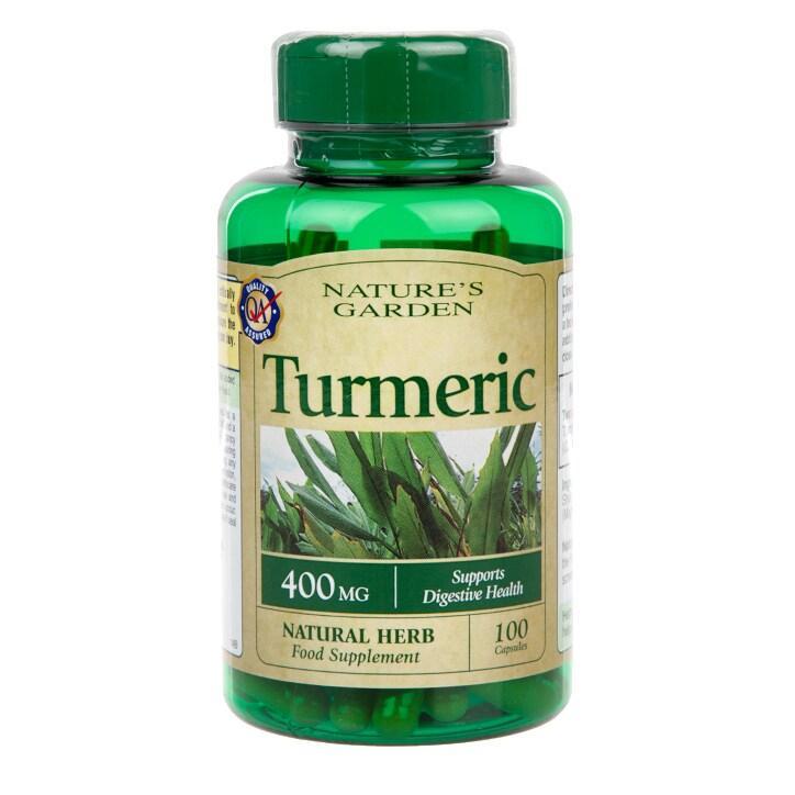 Nature's Garden Turmeric 400mg containing Curcumin 100 Capsules - BeesActive Australia