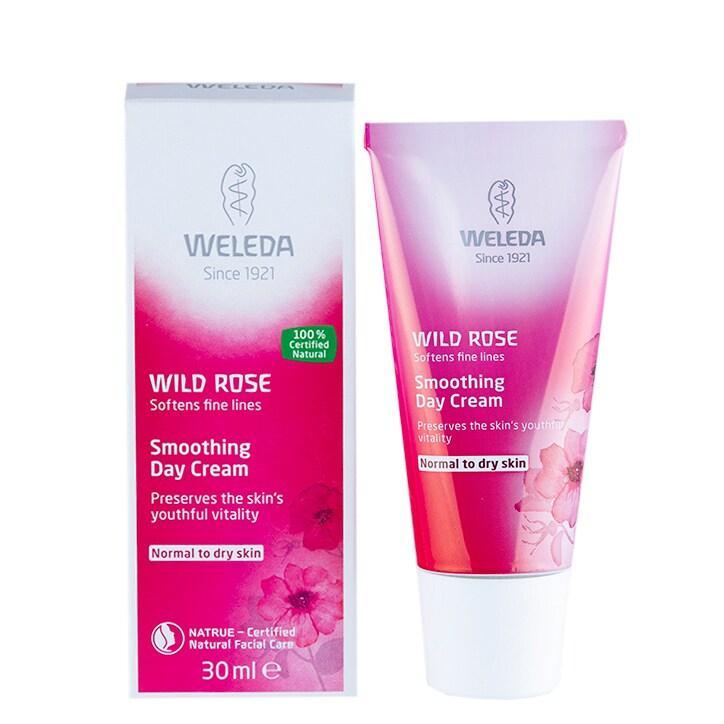 Weleda Wild Rose Smoothing Day Cream 30ml - BeesActive Australia