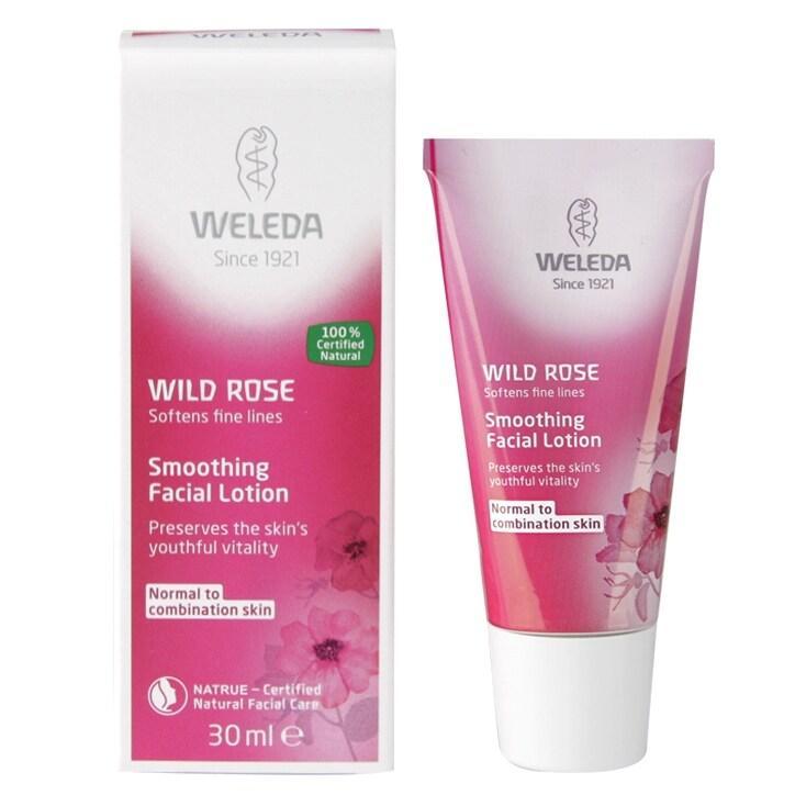 Weleda Wild Rose Smoothing Facial Lotion 30ml - BeesActive Australia