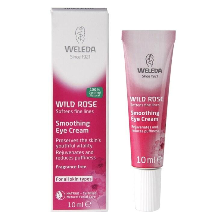 Weleda Wild Rose Smoothing Eye Cream 10ml - BeesActive Australia