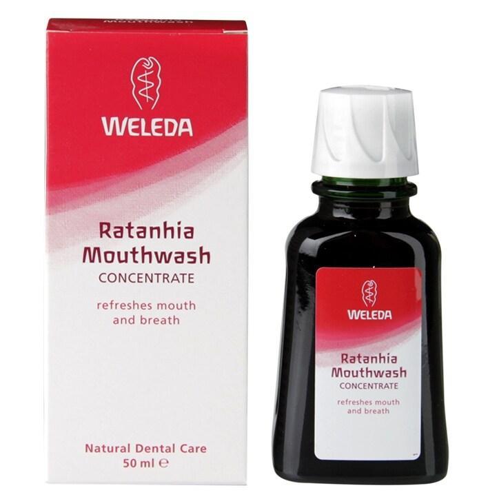 Weleda Ratanhia Mouthwash 50ml - BeesActive Australia