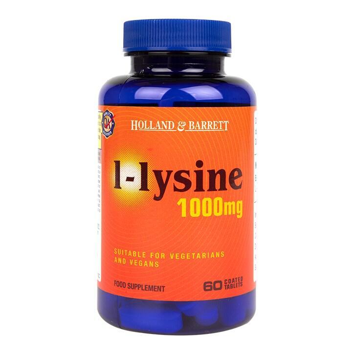 Holland & Barrett l-lysine 60 Tablets 1000mg - BeesActive Australia