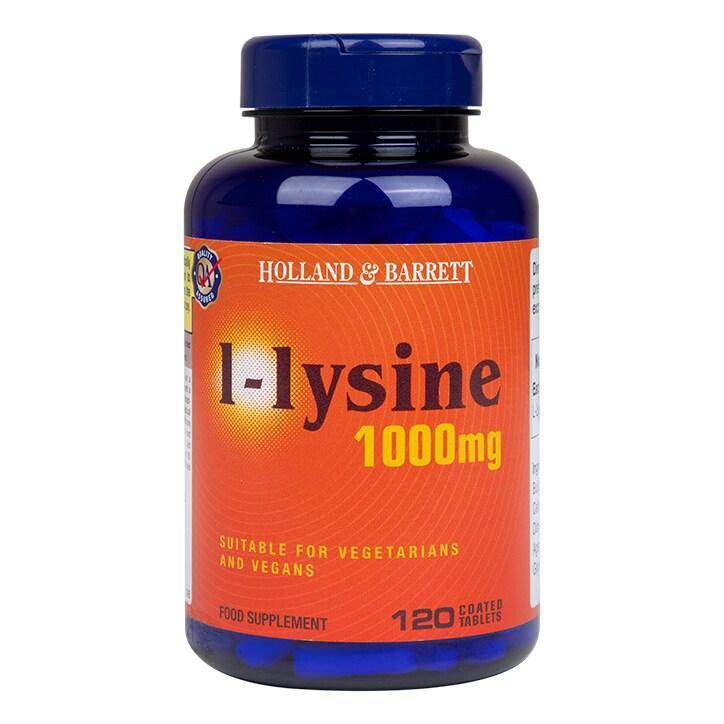 Holland & Barrett l-lysine 120 Tablets 1000mg - BeesActive Australia