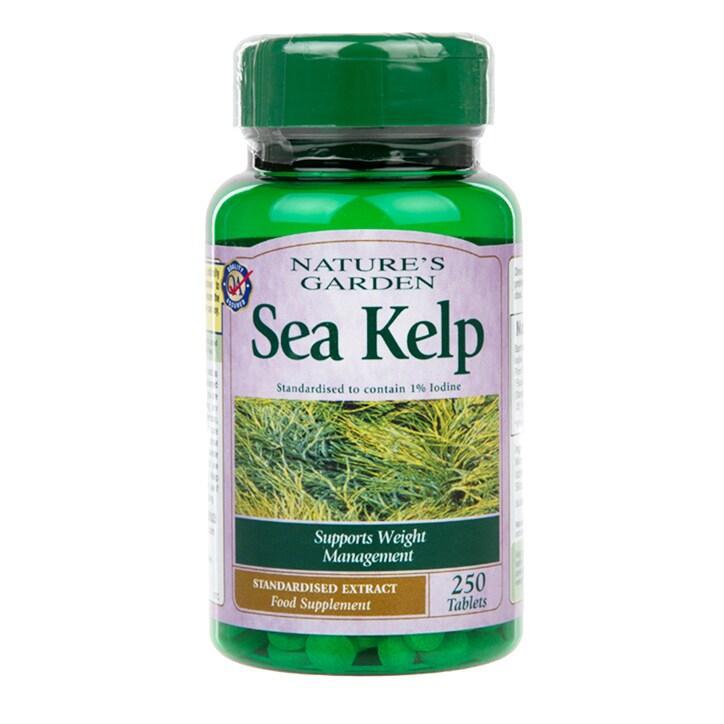 Natures Garden Sea Kelp Tablets 15mg 250 Tablets - BeesActive Australia