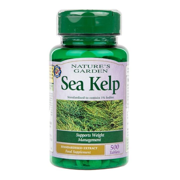 Natures Garden Sea Kelp Tablets 15mg 500 Tablets - BeesActive Australia