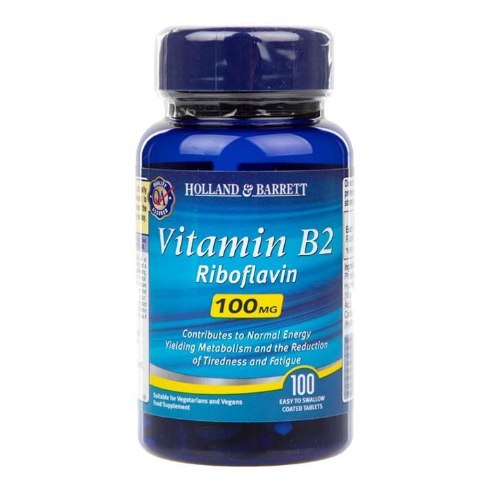 Holland & Barrett B2 100 Tablets 100mg - BeesActive Australia