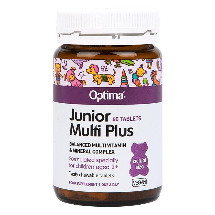 Optima Healthcare Junior Multi Plus Chewable 60 Tablets - BeesActive Australia