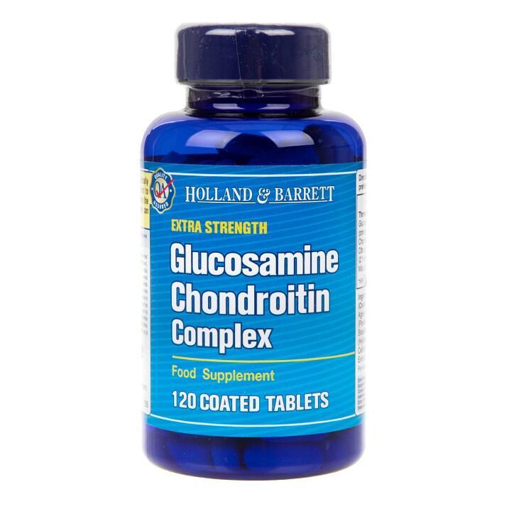 Holland & Barrett Extra Strength Glucosamine Chondroitin Complex 120 Tablets - BeesActive Australia