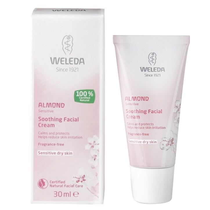 Weleda Almond Soothing Facial Cream 30ml - BeesActive Australia