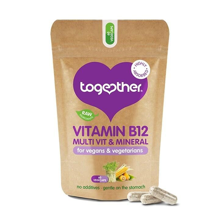 Together Health WholeVits B12 Multi 30 Capsules - BeesActive Australia